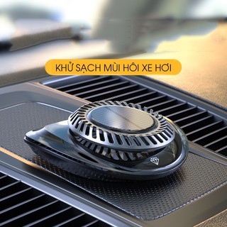 Bộ khuếch tán tinh dầu nước hoa xe hơi cao cấp Solar Rotating Diffuser