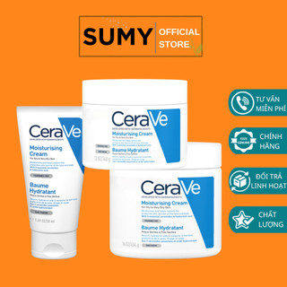 Kem Dưỡng Ẩm Cerave Moisturising Cream Dành Cho Da Khô 50ml 340g 454g - SUMY