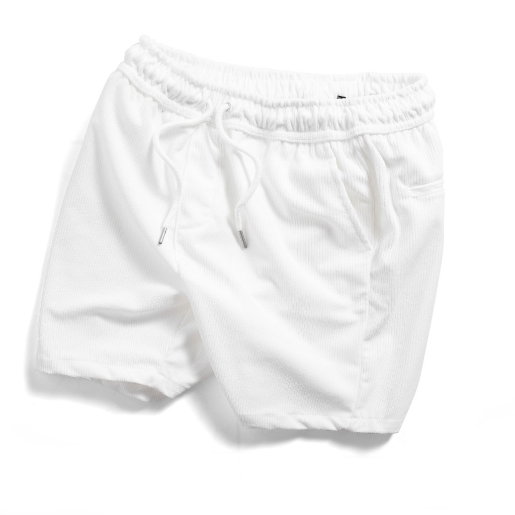 Quần Short Đùi Nam Nữ Chất Nhung Tăm Co Giãn , Màu Trẻ Trung, Cá Tính SIMPLE