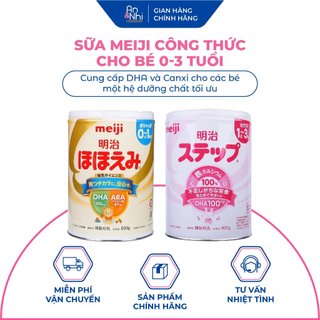 Sữa meiji công thức cho bé 0-3 tuổi