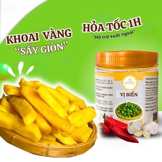 Khoai Lang Sấy Giòn Cộng Vàng Vị Biển, Trái Cây Sấy Loại 1 Tốt Cho Sức Khỏe Hũ Pet 200gr