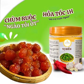 Chùm Ruột Muối Ớt Vị Biển, Trái Cây Sấy Loại 1 Tốt Cho Sức Khỏe Hũ Pet 200gr