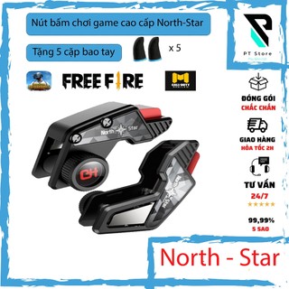 Cặp nút bắn PUBG CAO CẤP NORTH - STAR kim loại FreeShip