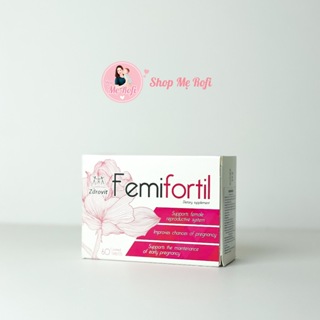 Femifortil Vitamin tổng hợp Bổ trứng cho Nữ hộp 60 viên Hàng nhập khẩu