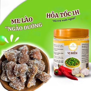 Me Cay Chanh Muối Vị Biển, Trái Cây Sấy Loại 1 Tốt Cho Sức Khỏe Hũ Pet 200gr