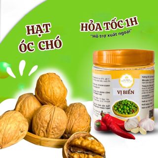 Hạt Óc Chó Tách Vỏ Vị Biển, Hạt Dinh Dưỡng Loại 1 Tốt Cho Sức Khỏe Hũ Pet 200gr