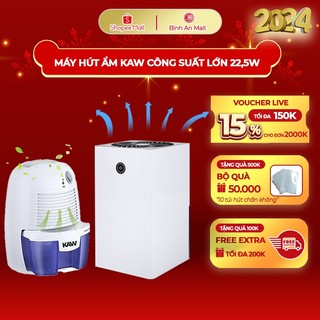 Máy Hút Ẩm Lọc Không Khí KAW 30m2 Dehumidification, Máy Hút Ẩm Tủ Quần Áo, Phòng Ngủ Cao Cấp Công Suất Lớn 22,5W