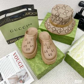 Giày sục gucci đế cao nam nữ, dép sục gucci đúc thời trang hàng đẹp full box