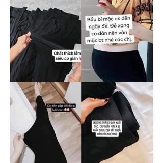 (SALE)Quần legging chuẩn RAINBOW thái lan (tag mạc như hình) MÀU ĐEN