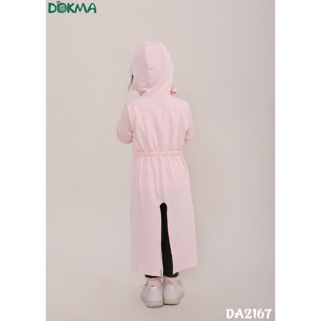 Áo chống nắng Dokma thân dài cho bé 2-6Y