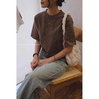 Áo thun crop dày dặn