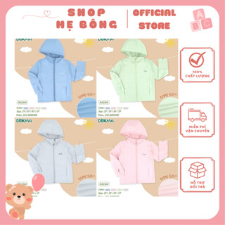   DA2164  Áo chống nắng Dokma cho bé 2-5T 