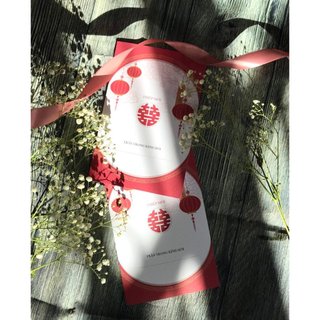 thiệp cưới 1 lớp gấp 3