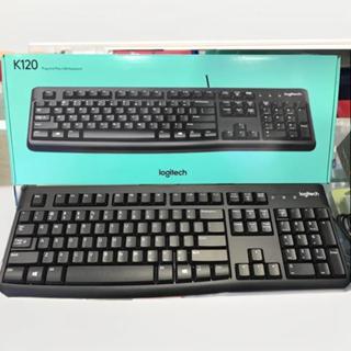 Bàn phím máy tính Logitech K120 - Chuột không dây Eblue EMS816 - BH 12T