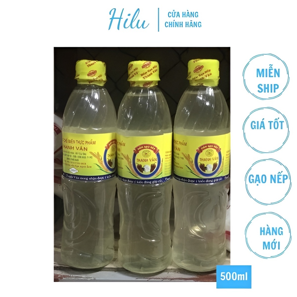 Dấm gạo nếp Thanh Vân 500ml