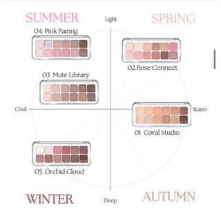 PHẤN MẮT CLIO PRO EYE PALETTE AIR
