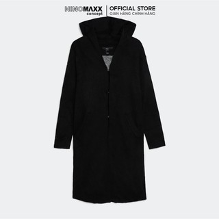 N&M Áo khoác len dệt kim Basic Nữ hai lớp lót tay dài cổ bẻ 1804024