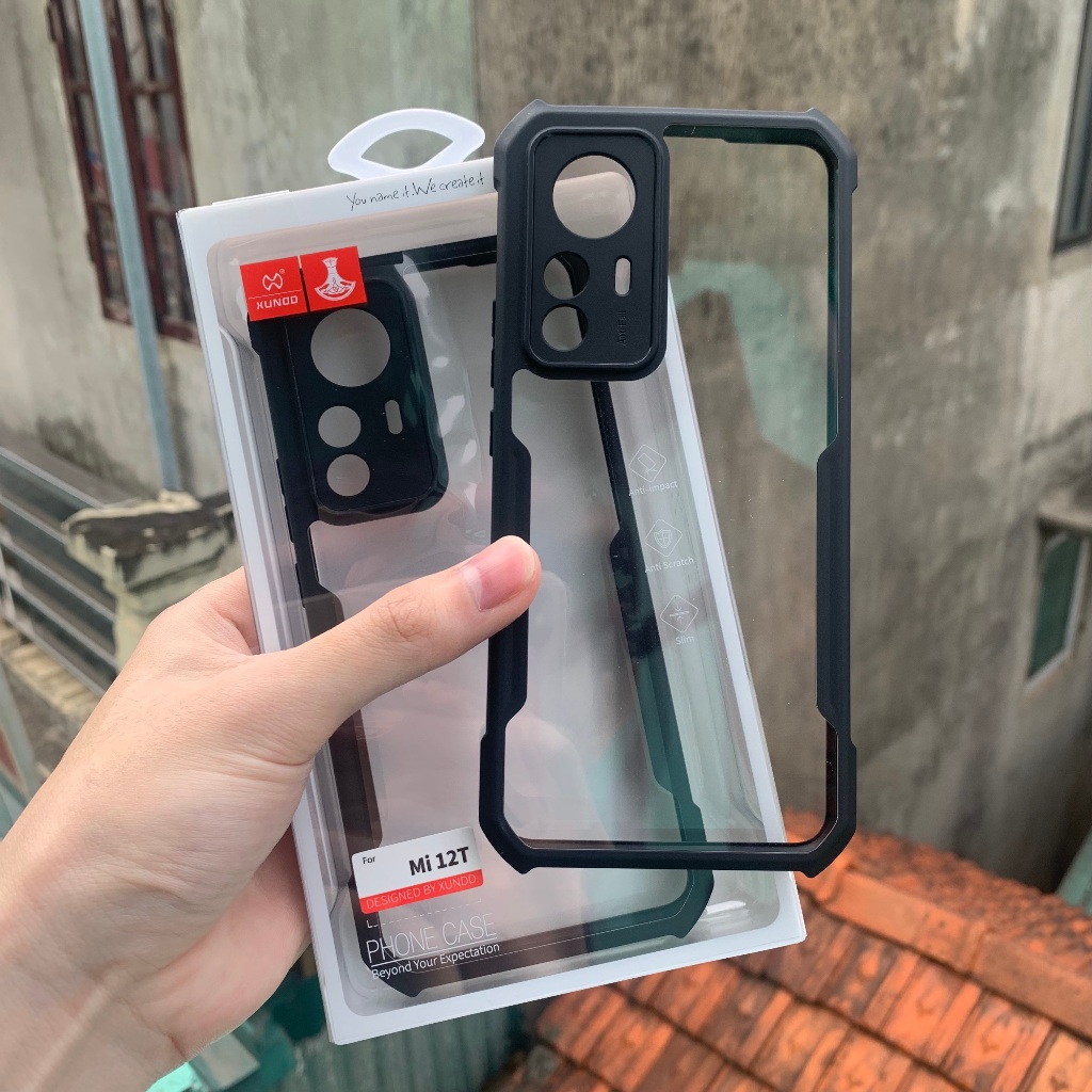 Ốp Lưng Xundd Xiaomi Mi 13T / Mi 12T / Mi 11T / Mi 13T Pro / Mi 12T Pro / Mi 11T Pro, Mặt lưng trong viền TPU chống sốc