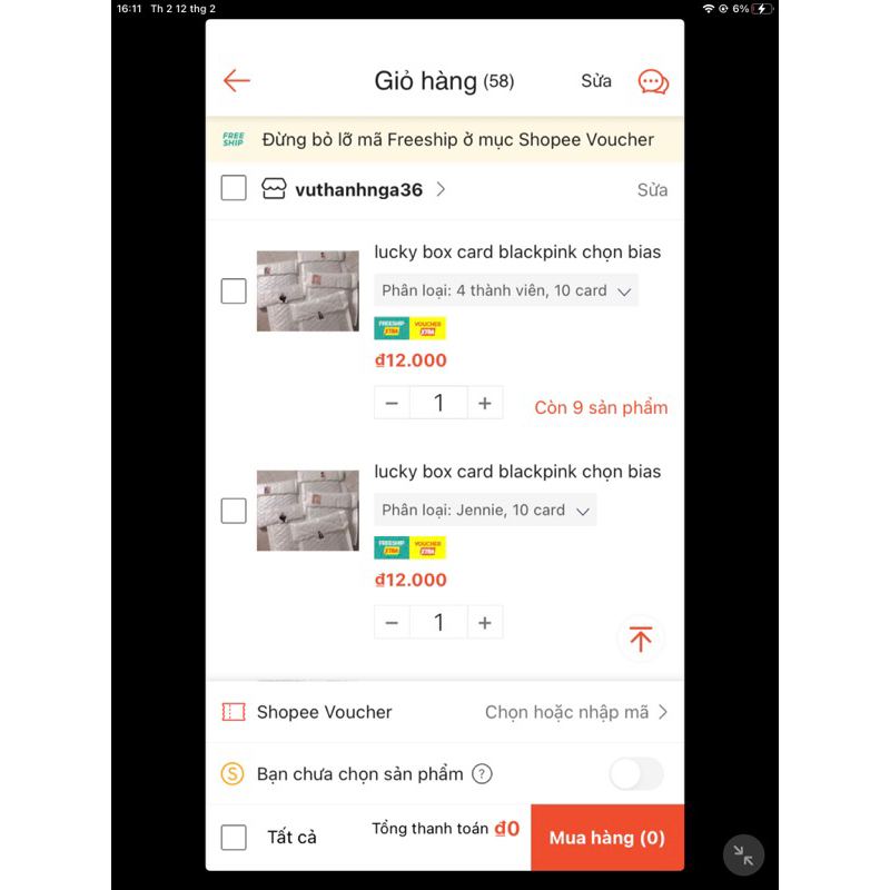 lucky box blackpink(đọc kỹ mô tả)