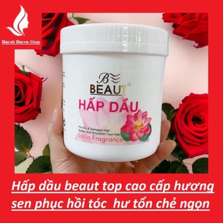 Kem hấp dầu Beaut Lotus Fragrance hương sen Hộp lớn 888ml siêu thơm mượt