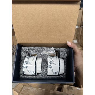 Hộp 2 ly sứ cao cấp - quà tặng ly sứ