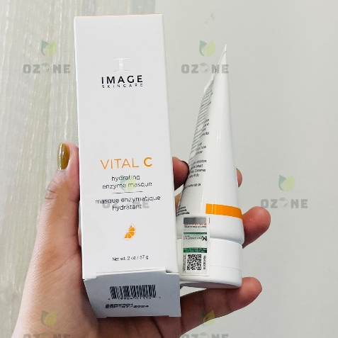 [tem cty] Mặt Nạ Image Dưỡng Ẩm Phục Hồi Da Nhạy Cảm, Dưỡng Trắng Da IMAGE Skincare Vital C Hydrating Enzyme Masque 57g