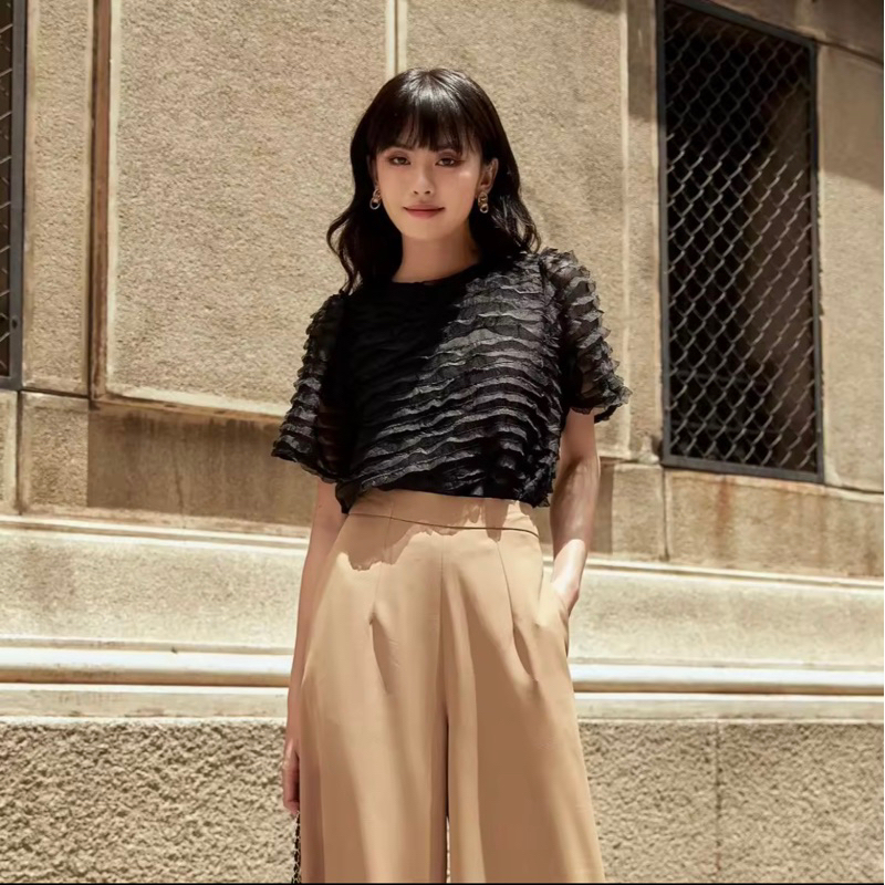 OLV- Pass new Áo Alva black S