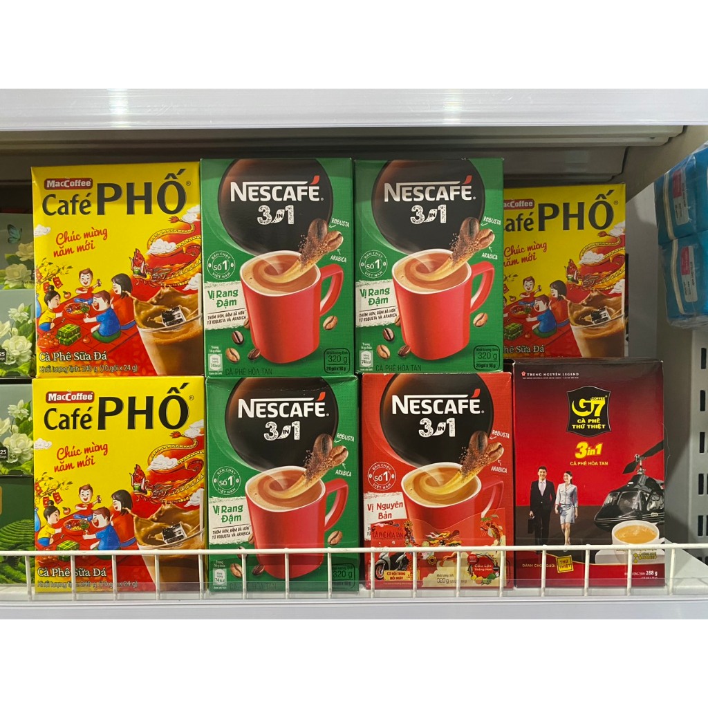 cafe hòa tan G7 Cafe Phố Nescafe