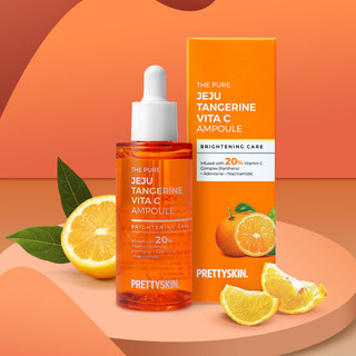 Serum vita c dưỡng trắng da, mờ thâm nám phục hồi pretty skin hàn quốc