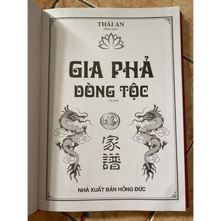 Sách - Gia phả dòng tộc (bìa cứng tái bản mới nhất) - MT