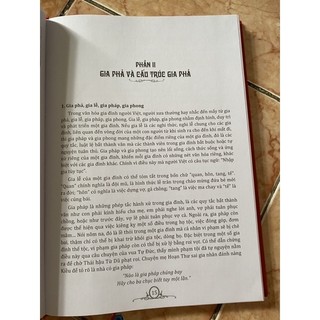 Sách - Gia phả dòng tộc (bìa cứng tái bản mới nhất) - MT