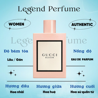 Nước hoa nữ Gucci Bloom EDP chiết 10ml, Nước hoa Bloom Hồng hương quyến rũ, sang trọng, quý phái hàng chính hãng
