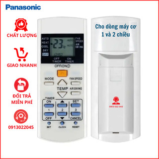 Điều khiển điều hoà Panasonic cơ - Remote máy lạnh Panasonic cơ