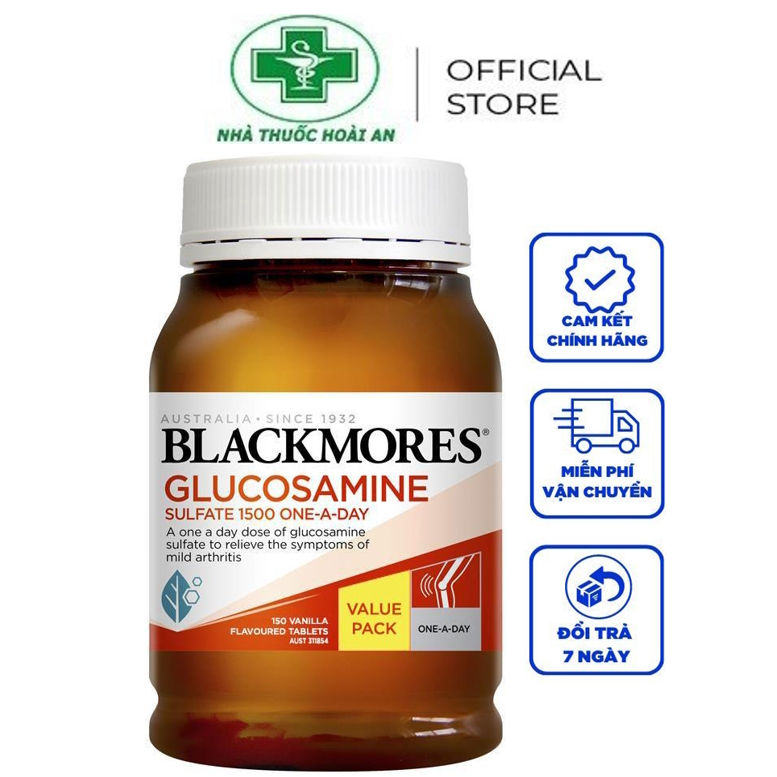 Viên uống bổ xương khớp Blackmore Glucosamine 1500mg 180 viên của Úc