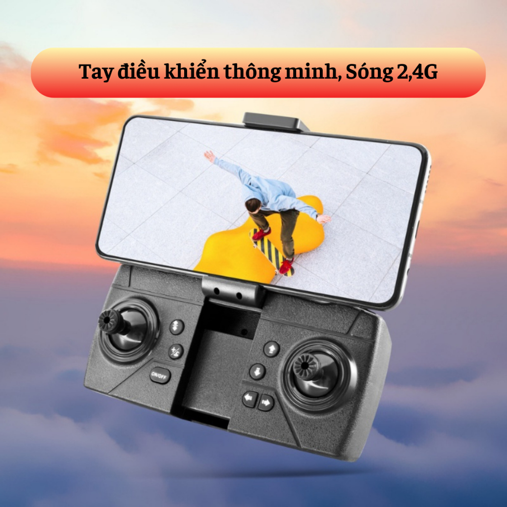 Flycam E99 Max Camera Kép 4K, Fly Cam Mini Giá Rẻ Có Cảm Biến Chống Va Chạm, Fly Cam Cho Người Mới | BigBuy360 - bigbuy360.vn