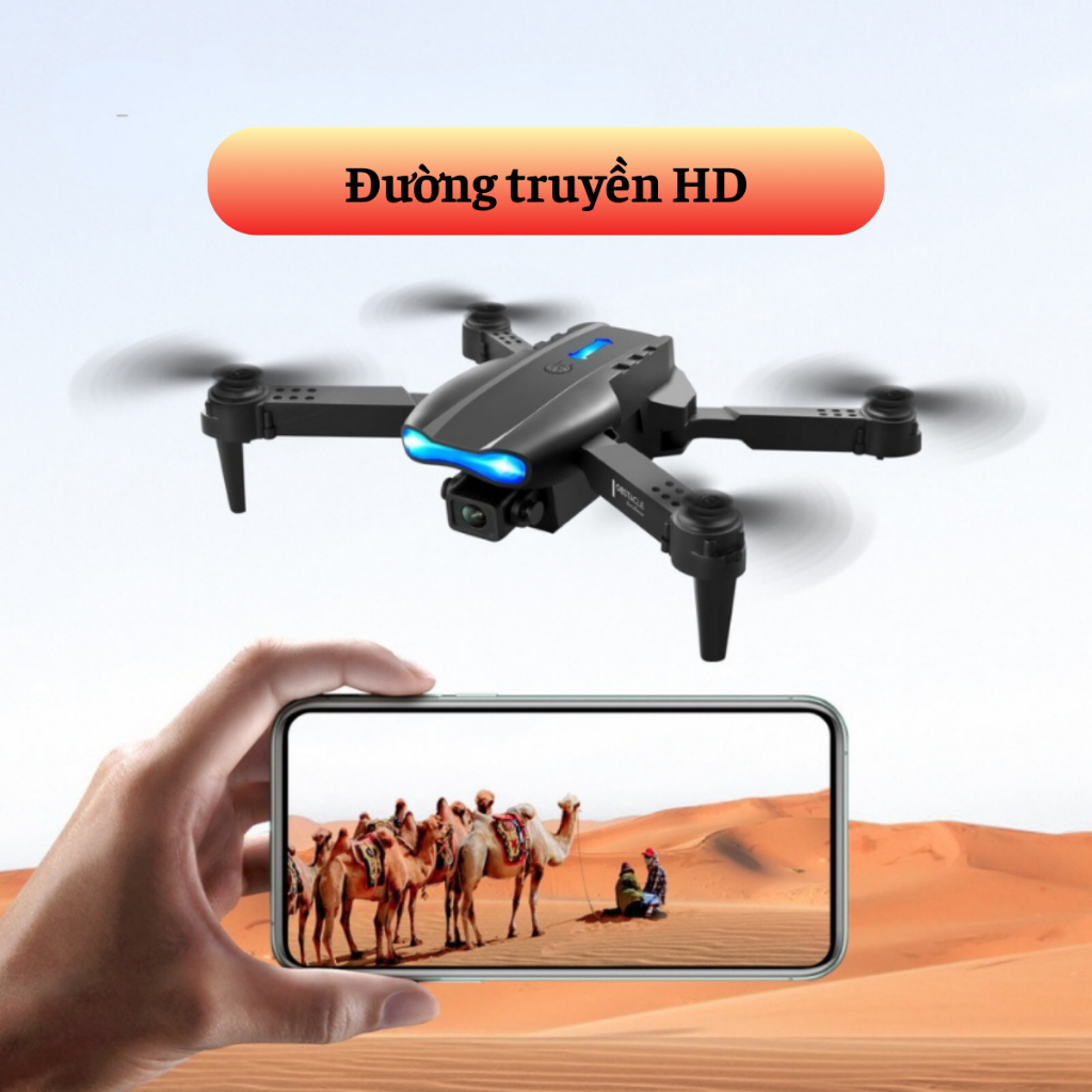 Flycam E99 Max Camera Kép 4K, Fly Cam Mini Giá Rẻ Có Cảm Biến Chống Va Chạm, Fly Cam Cho Người Mới | BigBuy360 - bigbuy360.vn