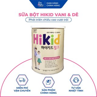 Sữa bột hikid vani & hikid dê - phát triển chiều cao vượt trội