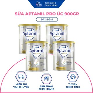 Sữa aptamil pro úc 900gr số 1-2-3-4