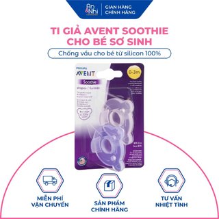 TI GIẢ CHỐNG VẨU AVENT Soothie cho bé sơ sinh