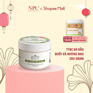 Muối Tẩy Tế Bào Chết Da Đầu SHSO Beauty Sea Salt Treatment Hair Scalp Bưởi & Lá Hương Nhu Kích Thích Mọc Tóc - 200 gram