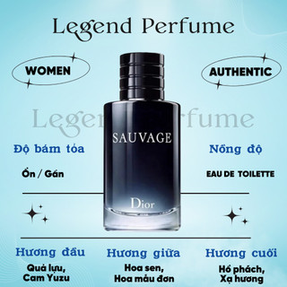 Nước hoa nam Sauvage EDT Dior 10ml nam tính, phóng khoáng, cuốn hút hàng chính hãng