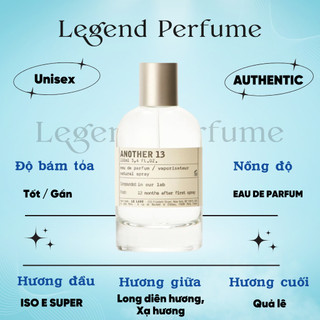 Nước hoa unisex Le Labo - Another 13 chiết 10ml hương sang trọng, tinh tế, nổi bật hàng chính hãng