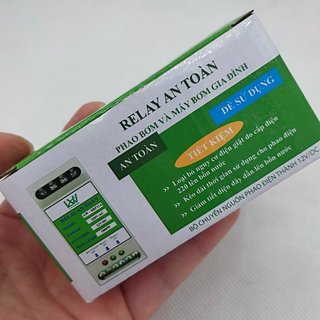 Role an toàn cho phao điện máy bơm nước, bộ chuyển nguồn 12V chính hãng KOHA - SRF11A