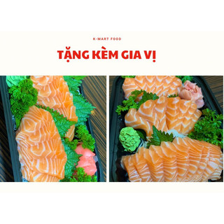 Cá hồi nauy sashimi và nguyên miếng đảm bảo tươi trong ngày