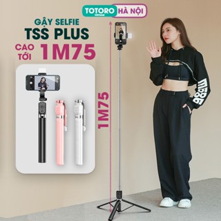 Tripod điện thoại Gậy chụp ảnh 3 chân TSS PLUS 1M75 Cây chụp hình Selfie tự sướng cầm tay - Quay video phim - Livestream