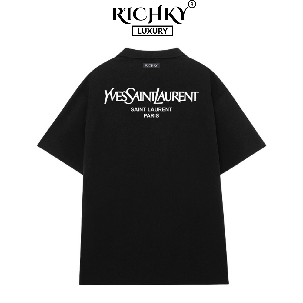 Áo Polo Richky Premium Polo Shirt Yves Saint Laurent Ysl