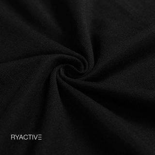 Áo thun form oversize RYACTIVE - RYACTIVE ESSENTIAL TEE màu đen