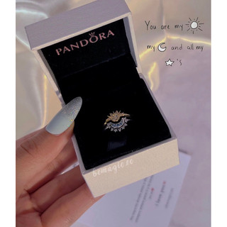 Sun & Moon couple rings freesize