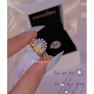 Sun & Moon couple rings freesize