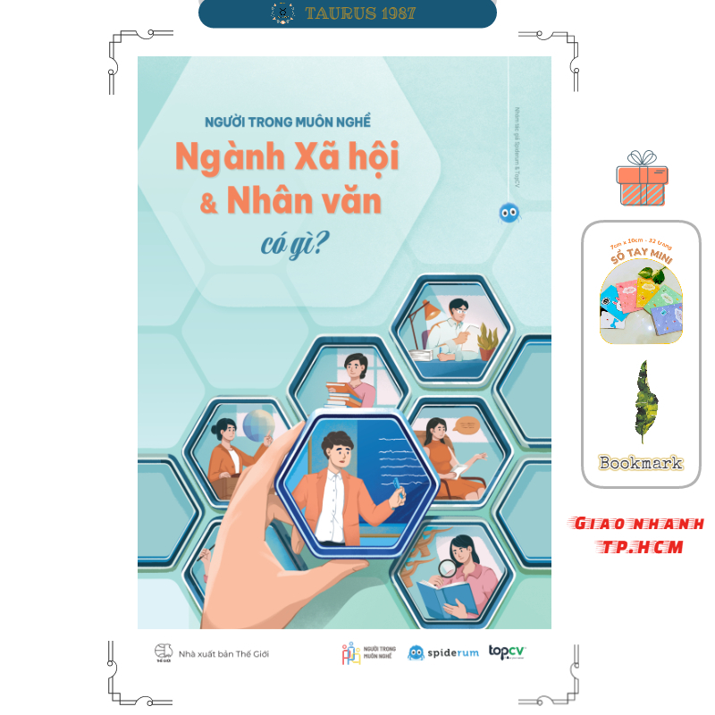 Sách Người trong muôn nghề: Ngành Xã hội và Nhân văn có gì?